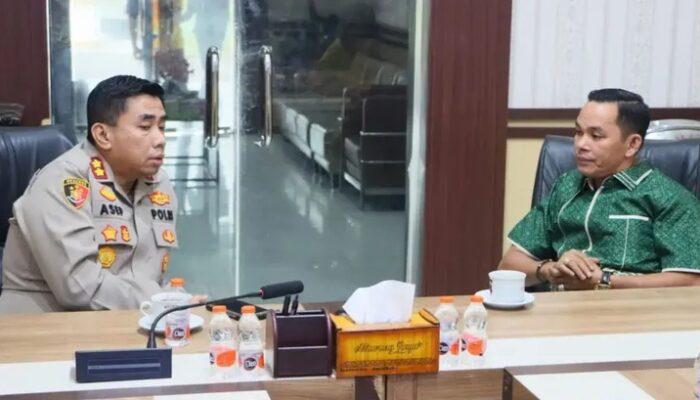 Rahmanto Muhidin Perkuat Sinergi dengan Polres Murung Raya untuk Jaga Kamtibmas
